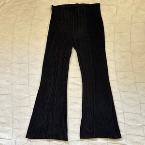 Free People Black Corduroy Flared Pants
